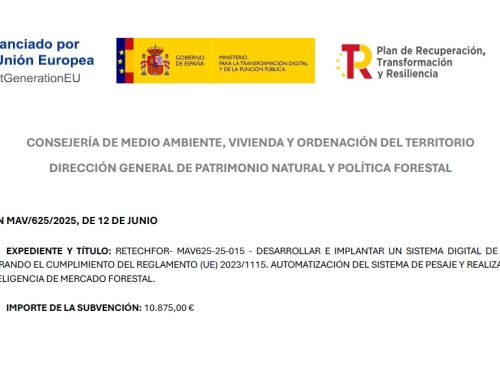 Concesión de Subvención para Desarrollar e Implantar un Sistema Digital de Diligencia Debida